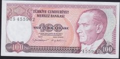 7.EMİSYON 2.TERTİP 100 LİRA D25 455902 ÇİL