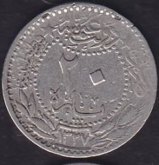 1327/5 Reşad 20 Para Haliyle