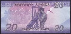 Solomon Adası 20 Dolar 2017 Çil