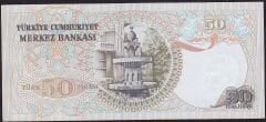 6.Emisyon 1.Tertip 50 Lira G38 044154 Çilaltı