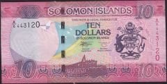 Solomon Adası 10 Dolar 2017 Çil