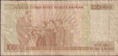 7.Emisyon 3.Tertip 100000 Lira G59 972765 Temiz