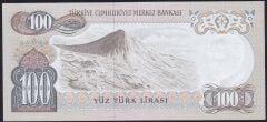 6.Emisyon 2.Tertip 100 Lira G51 233623 Çilaltı ( Bombe Var )