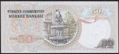6.Emisyon 1.Tertip 50 Lira G11 033079 Çil