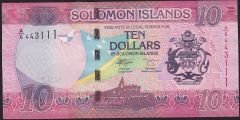 Solomon Adası 10 Dolar 2017 Çil 111