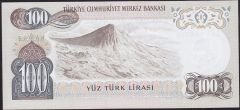6.Emisyon 1.Tertip 100 Lira C71 394686 Çilaltı Çil