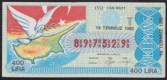 1982 19 TEMMUZ TAM BİLET - T SERİSİ