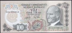 6.Emisyon 2.Tertip 100 Lira G31 530910 Çil