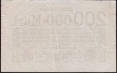 Almanya 200000 Mark 1923 Çok Temiz+