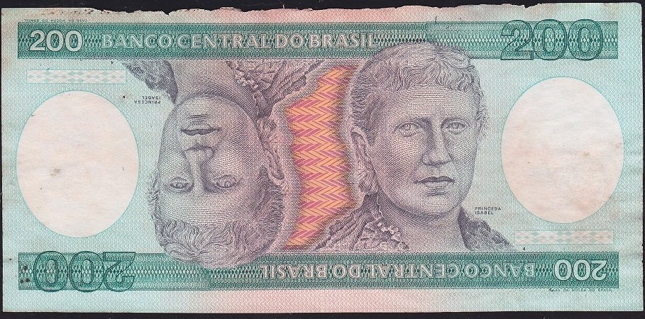 Brezilya 200 Cruzeiros 1981 Haliyle