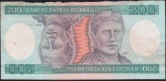 Brezilya 200 Cruzeiros 1981 Haliyle