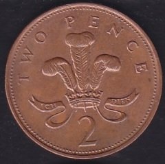 İngiltere 2 Pence 1997