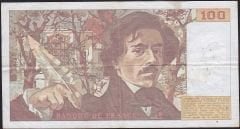 Fransa 100 Frank 1985 Çok Temiz ( Toplu İğne Delikleri var )