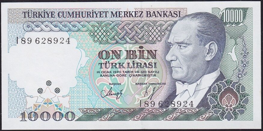 7.Emisyon 4.Tertip 10.000 I89 628924 Çilaltı Çil