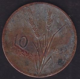 1958 Yılı 10 Kuruş