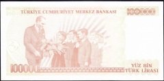 7.Emisyon 3.Tertip 100000 Lira J19 373923 Çilaltı