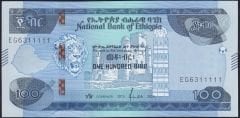 Etiyopya 100 Bırr 2023 Çil ( 11111 )