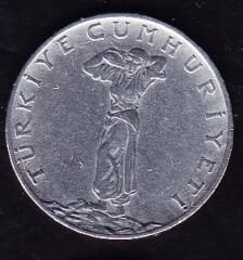 1961 Yılı 25 Kuruş Düz