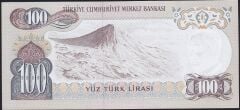 6.Emisyon 2.Tertip 100 Lira G05 594747 Çilaltı ( Çok Hafif Bombe Var )