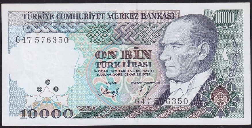 7.Emisyon 3.Tertip 10.000 G47 576350 Çil