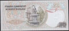 6.Emisyon 1.Tertip 50 Lira E59 187107 Çil