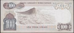 6.Emisyon 1.Tertip 100 Lira B56 107988 Çok Temiz+
