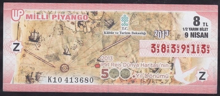 2013 9 NİSAN YARIM BİLET - Z SERİSİ