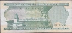 6.Emisyon 1.Tertip 10 Lira E56 313154 Çok Temiz +