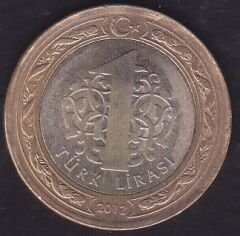 2012 Yılı Türkçe Olimpiyatları 1 Lira