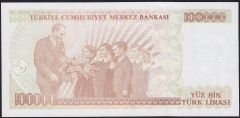7.Emisyon 3.Tertip 100000 Lira I27 650629 Çil