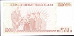 7.Emisyon 3.Tertip 100000 Lira I88 810445 Çilaltı