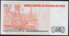 Peru 50 İntis 1987 Çil Pick 131b