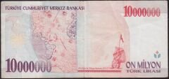 7.Emisyon 10 000 000 Lira C14 920843 Çok Temiz