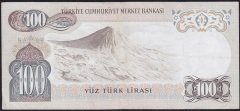6.Emisyon 1.Tertip 100 Lira A38 372343 Çok Temiz+