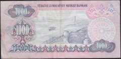 6.EMİSYON 2.TERTİP 1000 LİRA D29 495563 ÇOK TEMİZ +