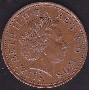 İngiltere 2 Pence 1998