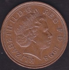 İngiltere 2 Pence 1998