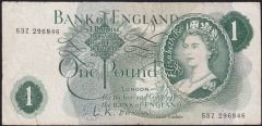 İngiltere 1 Pound Temiz