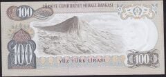 6.Emisyon 2.Tertip 100 Lira F70 498176 Ççt Çilaltı