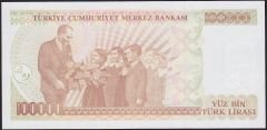 7.Emisyon 3.Tertip 100000 Lira I21 734462 Çil