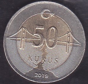 2019 Yılı 50 Kuruş Çilaltı Çil