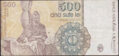 Romanya 500 Lei 1991 Çok Temiz