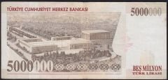 7.Emisyon 5 000 000 Lira I18 317255 Çok Temiz+