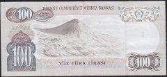 6.Emisyon 1.Tertip 100 Lira A37 075319 Çok Temiz+