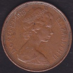 İngiltere 2 Pence 1975