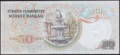 6.Emisyon 1.Tertip 50 Lira C73 4325XX Çil
