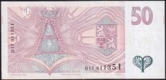 Çekoslovakya 50 Korun 1997 Çok Temiz+