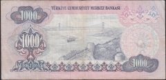 6.EMİSYON 2.TERTİP 1000 LİRA D23 101844 ÇOK TEMİZ