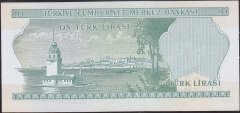 6.Emisyon 1.Tertip 10 Lira E31 390197 Çil