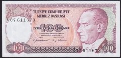 7.EMİSYON 2.TERTİP 100 LİRA C07 611673 ÇİLALTI